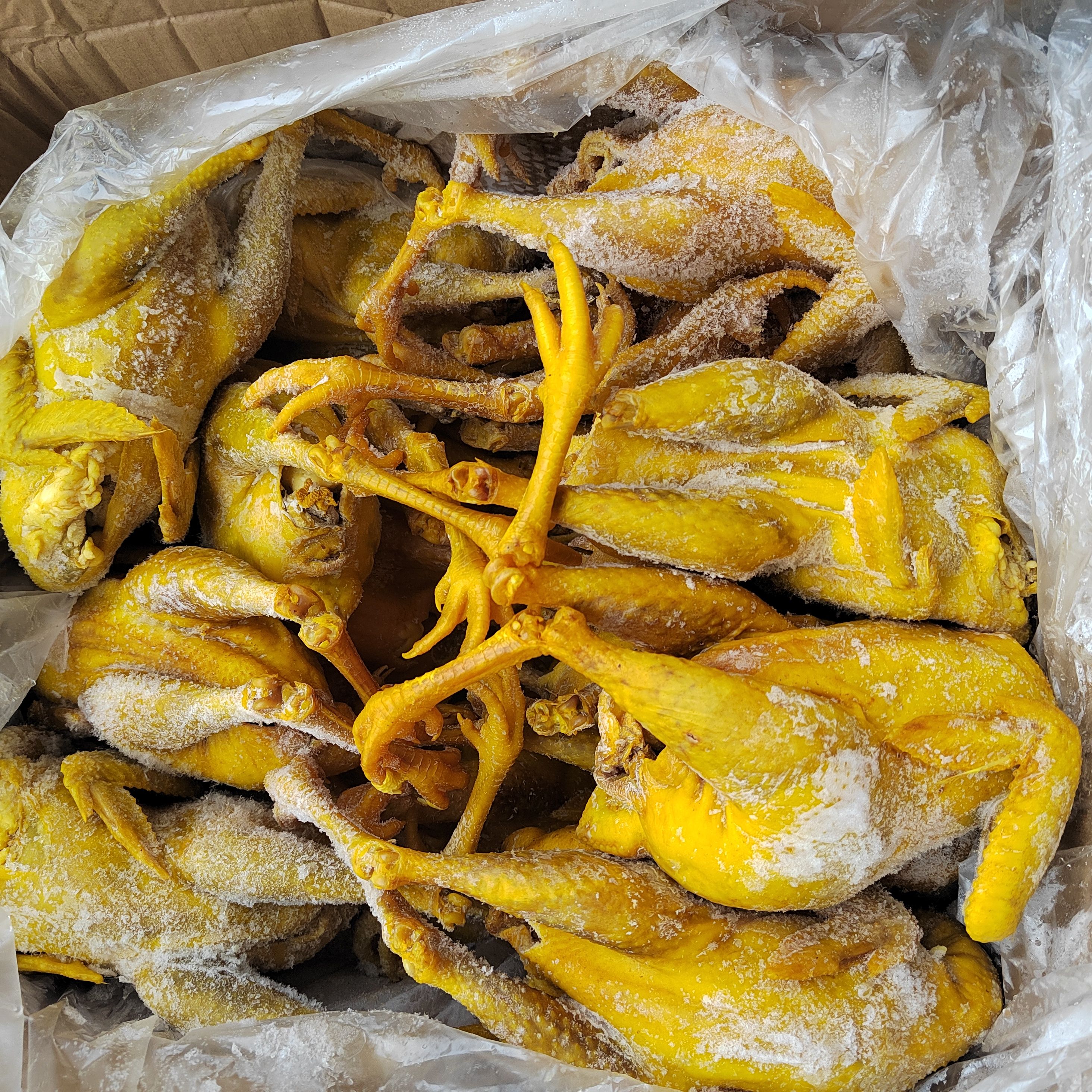 盐焗鸡 盐焗鸡腿 八成熟可做口水鸡藤椒鸡一件50斤