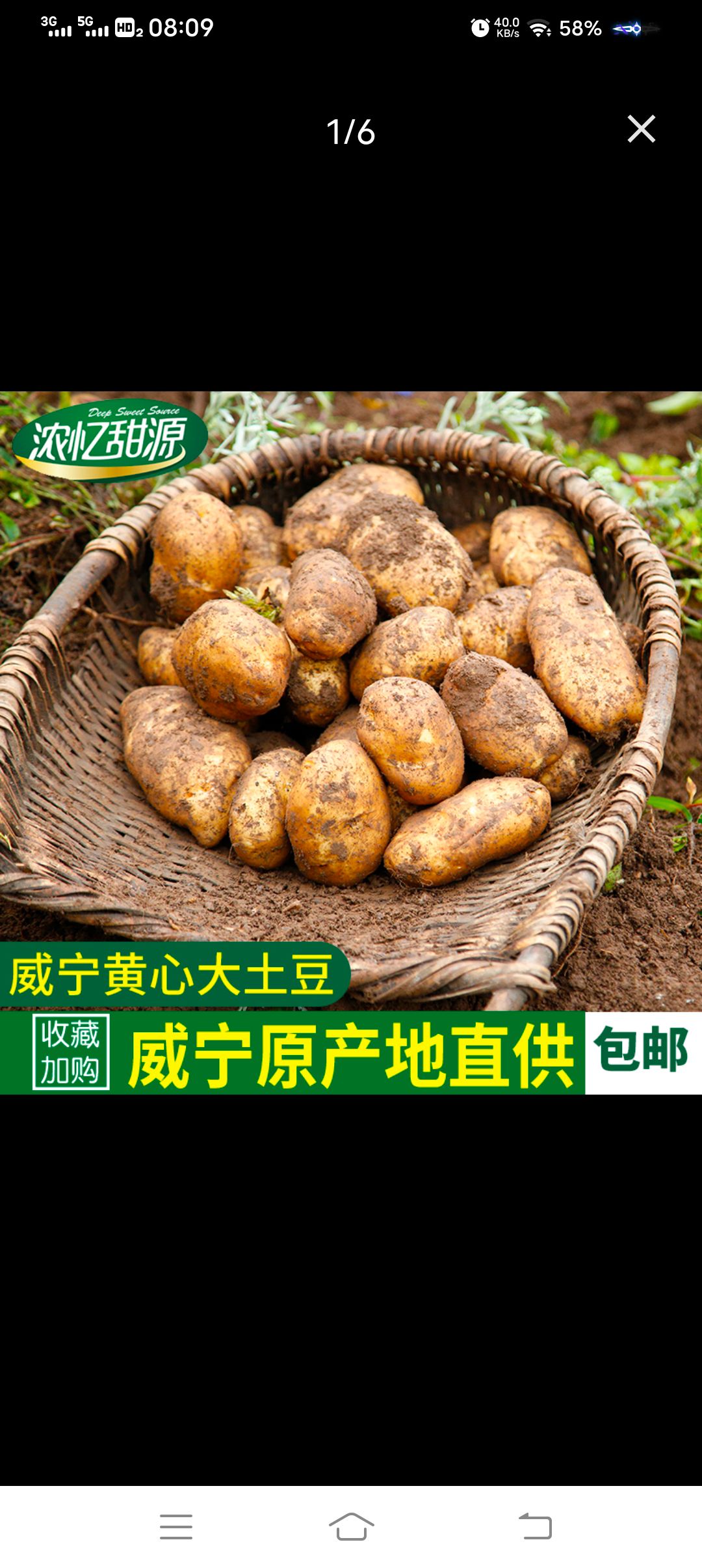 高淀粉土豆