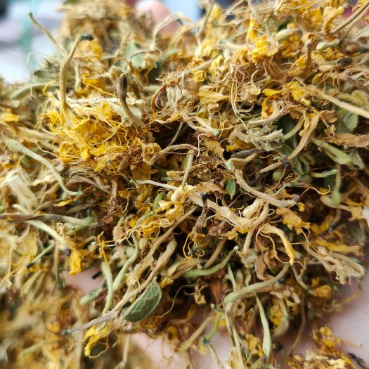 金银花纯花，太阳晒干，颜色漂亮，无硫