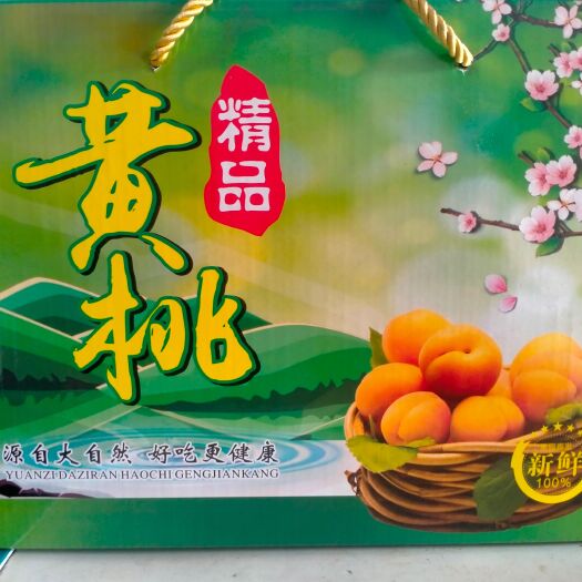 芷江县湖南高山锦绣黄桃