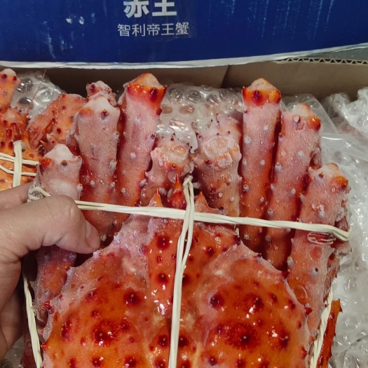 上海赤王短刺熟冻帝王蟹一手货源货真价实保质保量 支持线下拍单