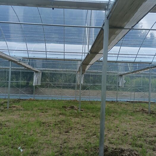 无锡8430内遮阳连栋温室大棚，土地利用率高，方便管理农作物