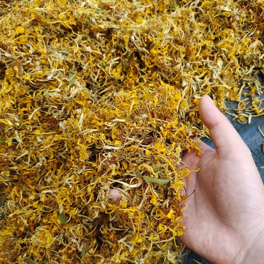 天然金银花，自然晾晒，少叶精品好花