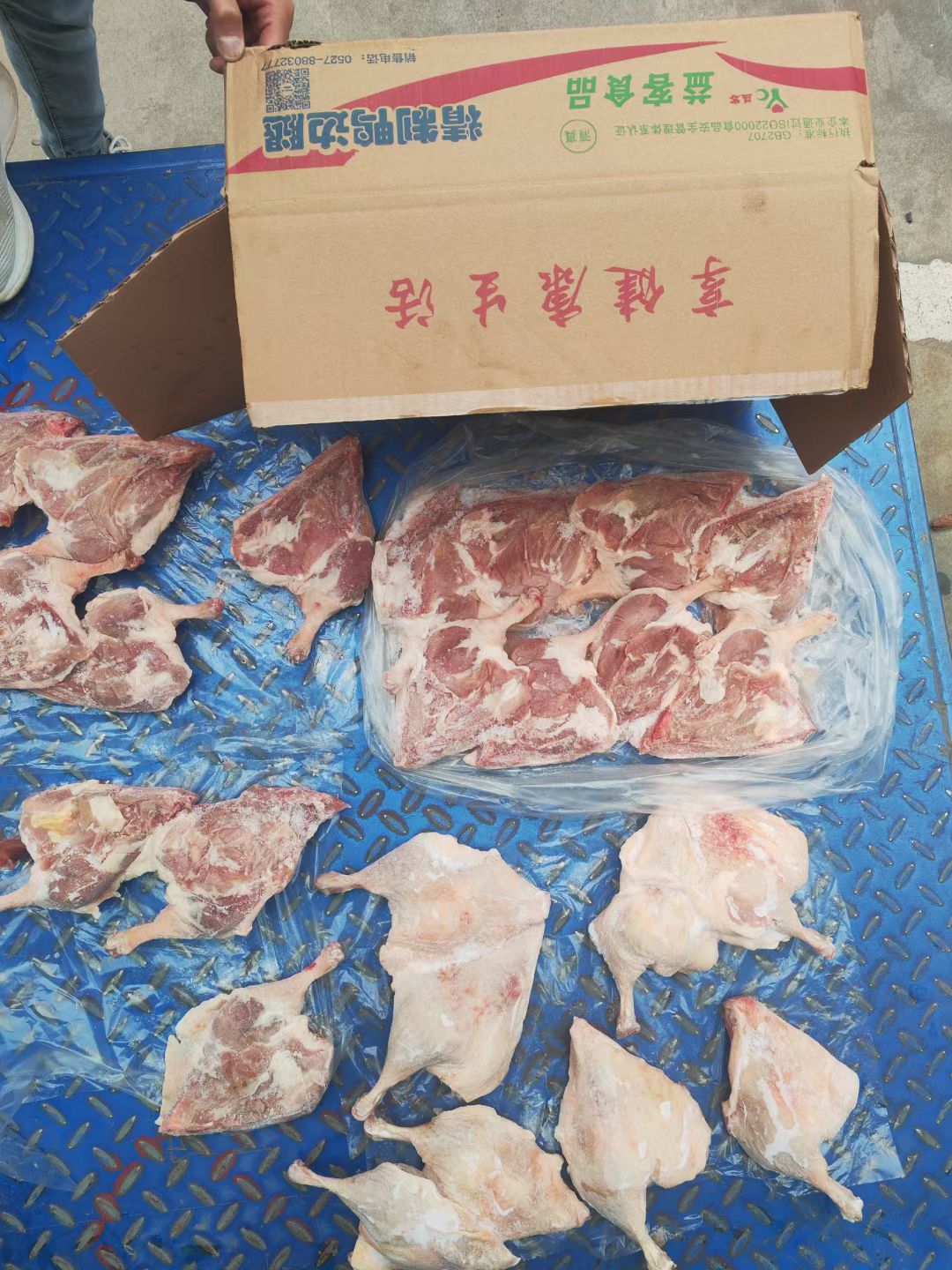 鸭边腿