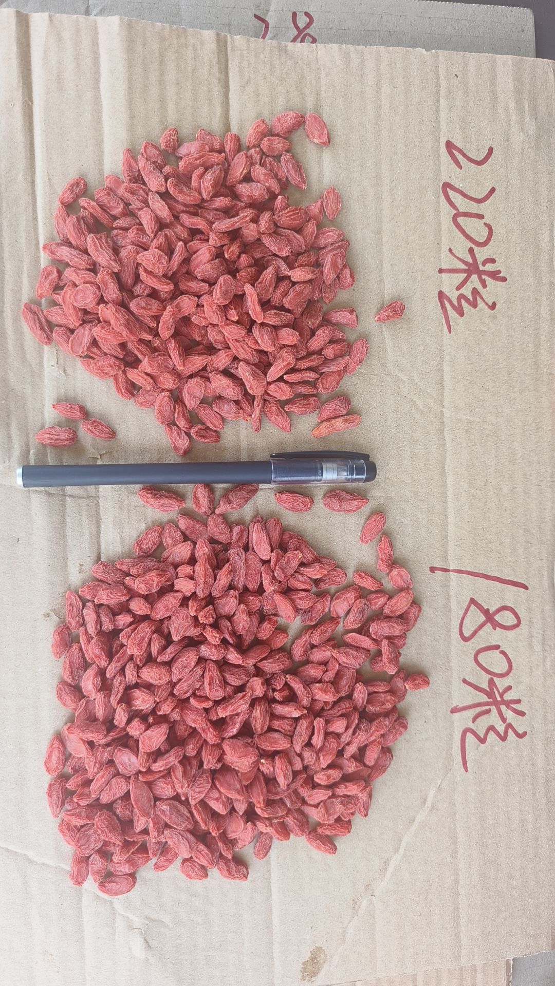 宁夏中宁低硫低农残枸杞，药典标准220粒，180粒