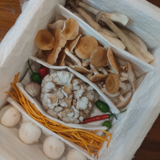 昆明鲜菌组盒（可以任意搭配再报价）