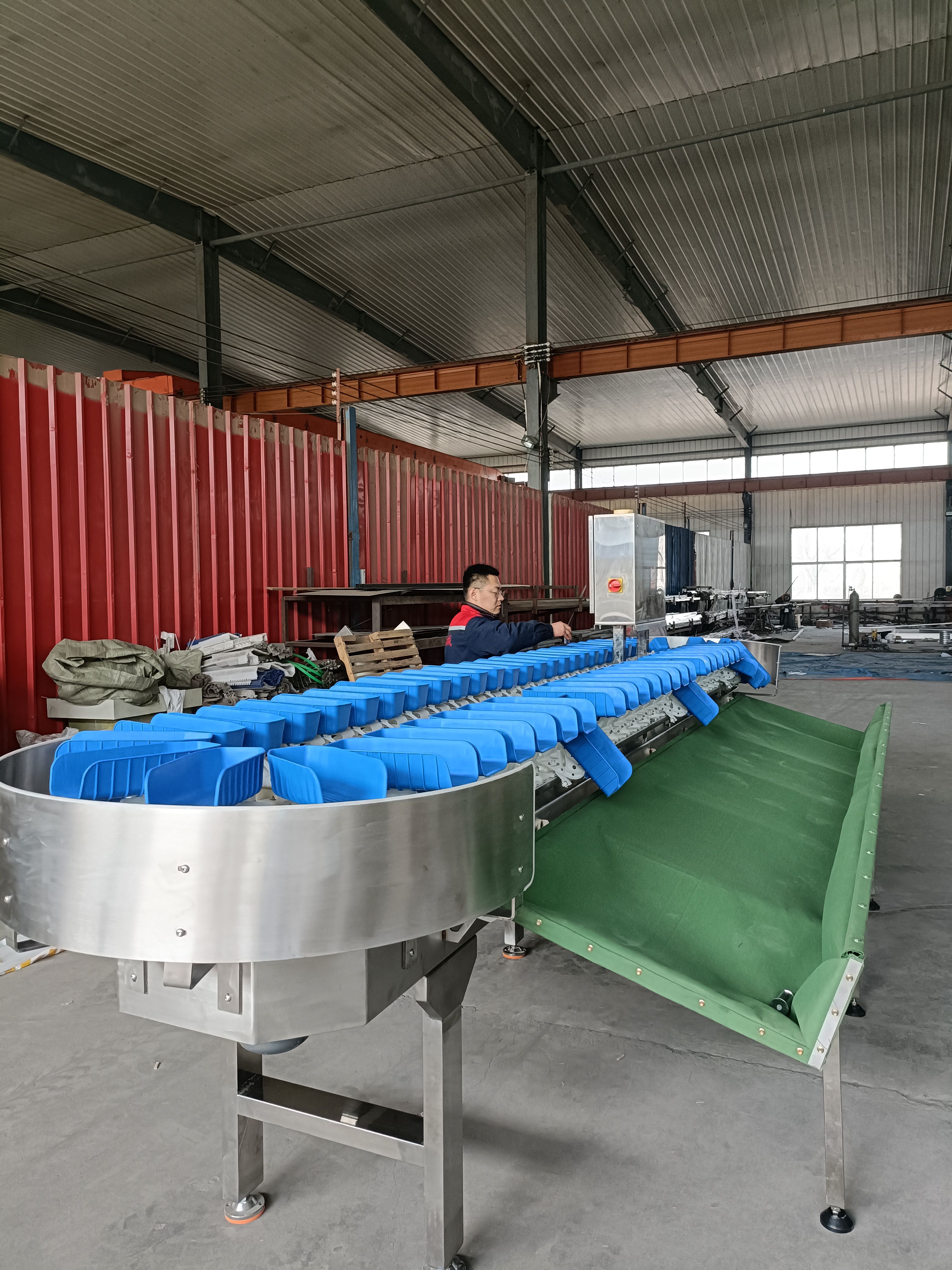 自动选果机 水果重量分级机 定制水果清洗分选包装流水线