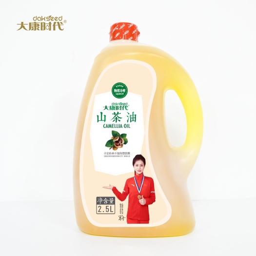 攸县大康时代一级冷榨山茶油（油茶籽油）2.5L