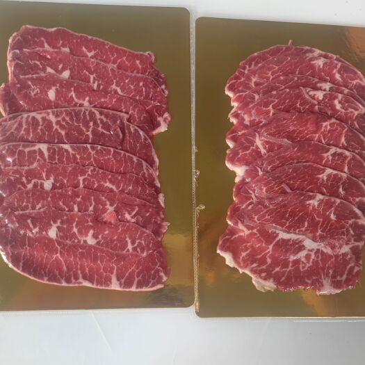 阳信县电商款安格斯板腱切片 可定制产品可以贴牌可供电商