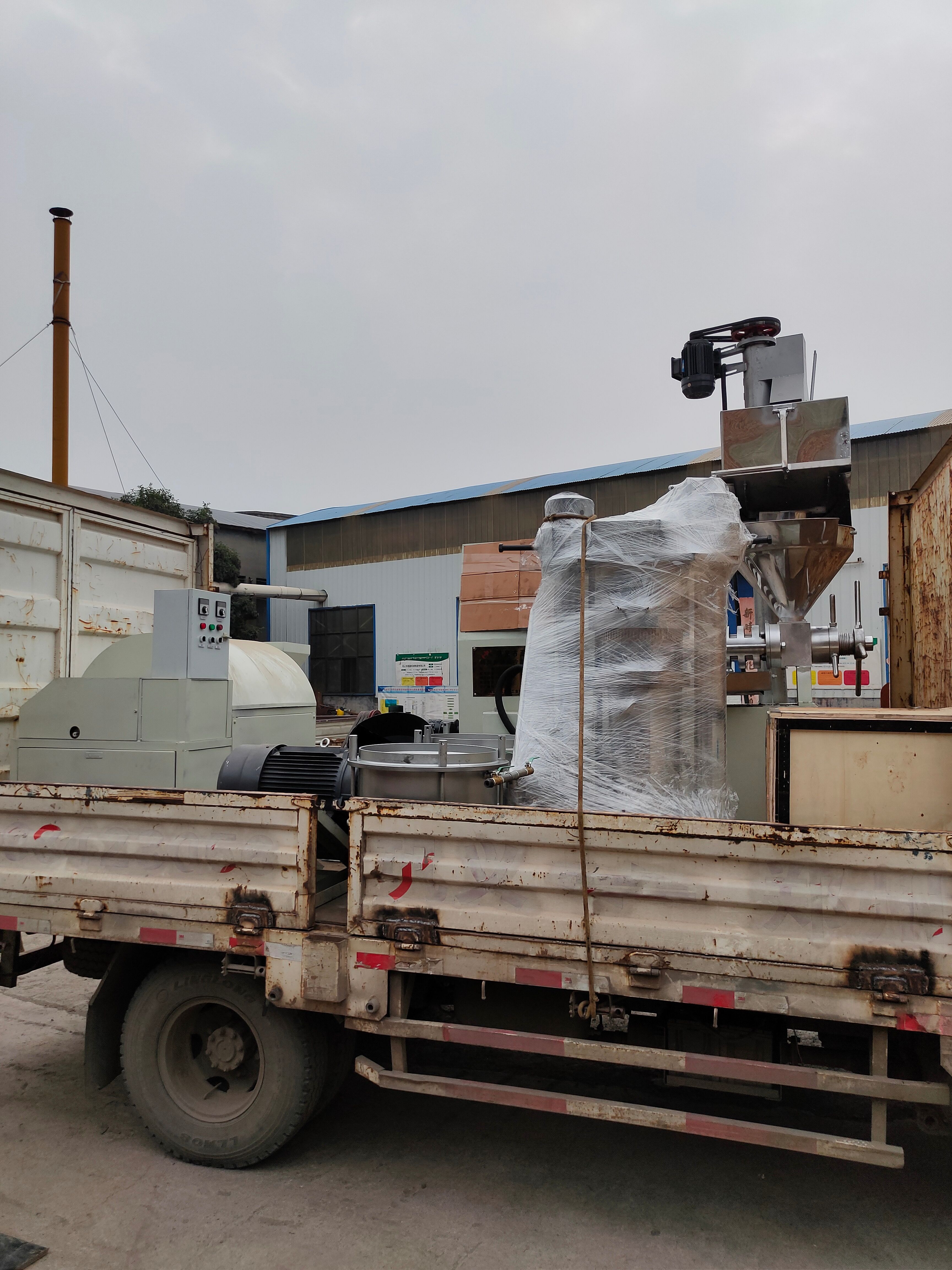 全自动冷热两用油葵榨油机