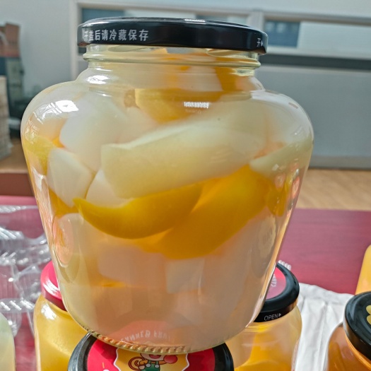 平邑县高端纯白糖水果罐头
