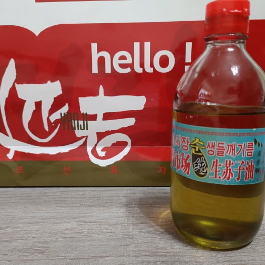 延吉市延边 纯生紫苏油 400ml