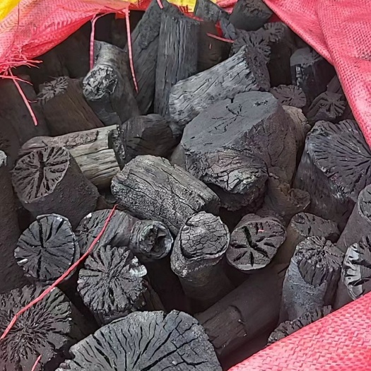 果木炭烧烤木炭家用商用无烟烧烤碳专用室内纯木炭荔枝原木炭