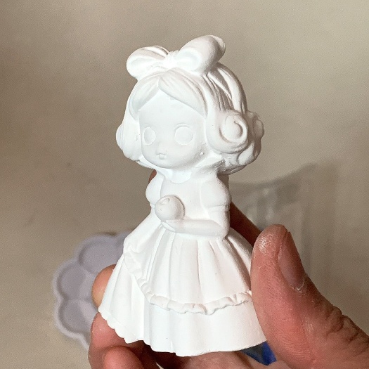汕头石膏白胚娃娃