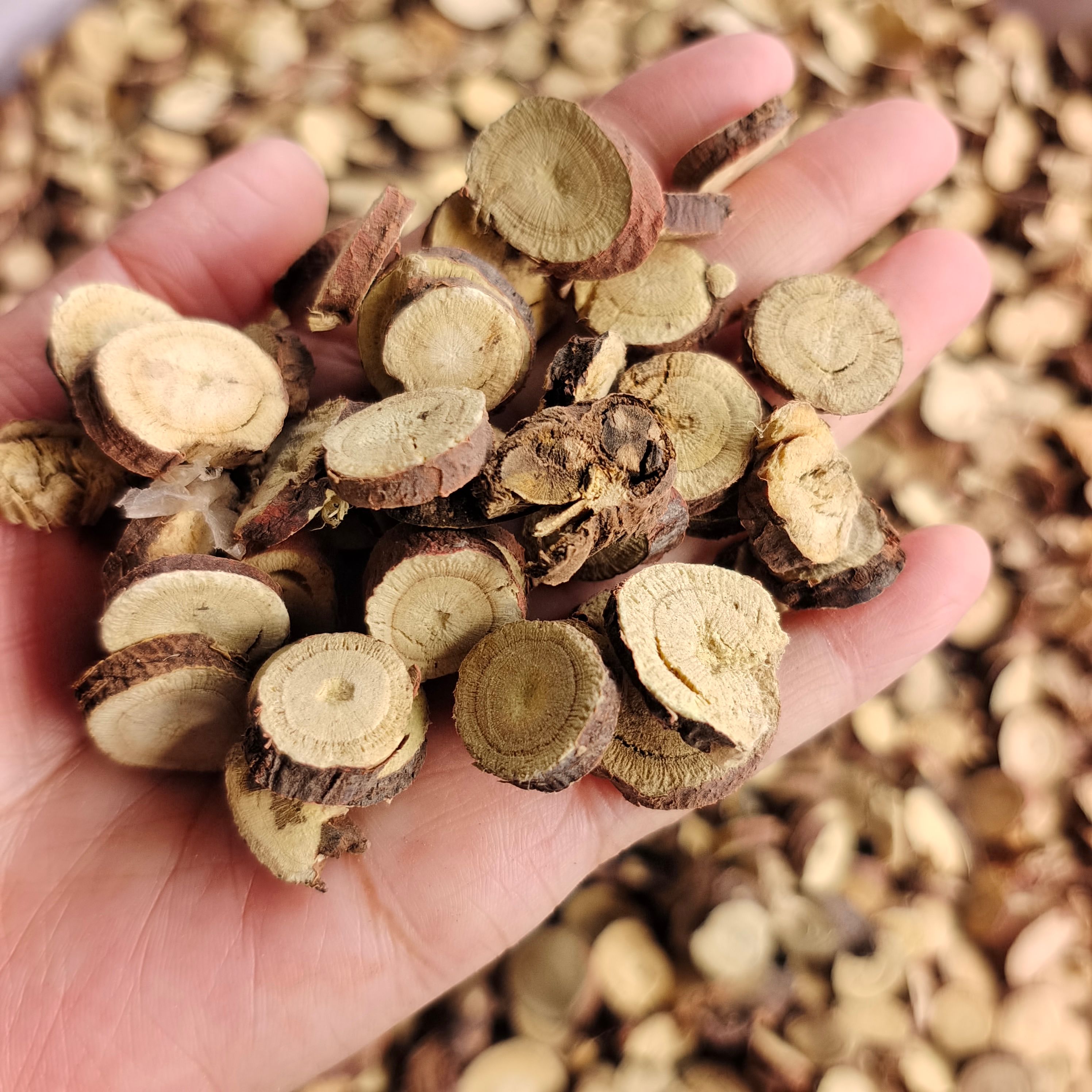 甘草片  斜片大片选片圆片甘肃红皮甘草斜片