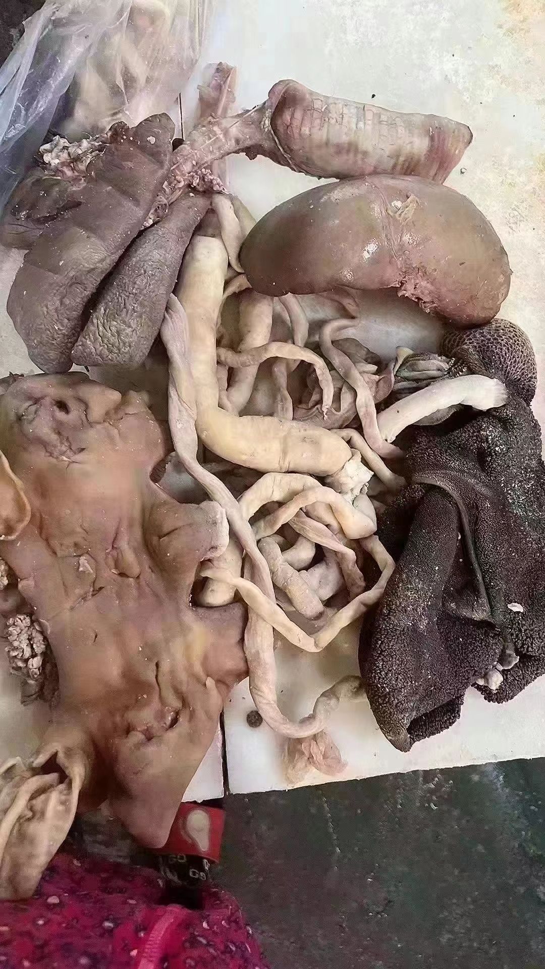 五香全熟羊心肝肺