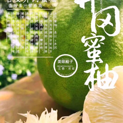 吉安井岗蜜柚（金兰柚）