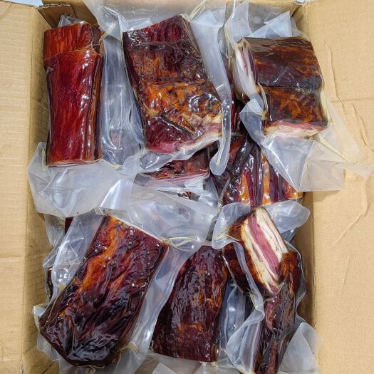 重庆市重庆精品三线腊肉、五花腊肉、真空包装直销支持贴牌一件代发