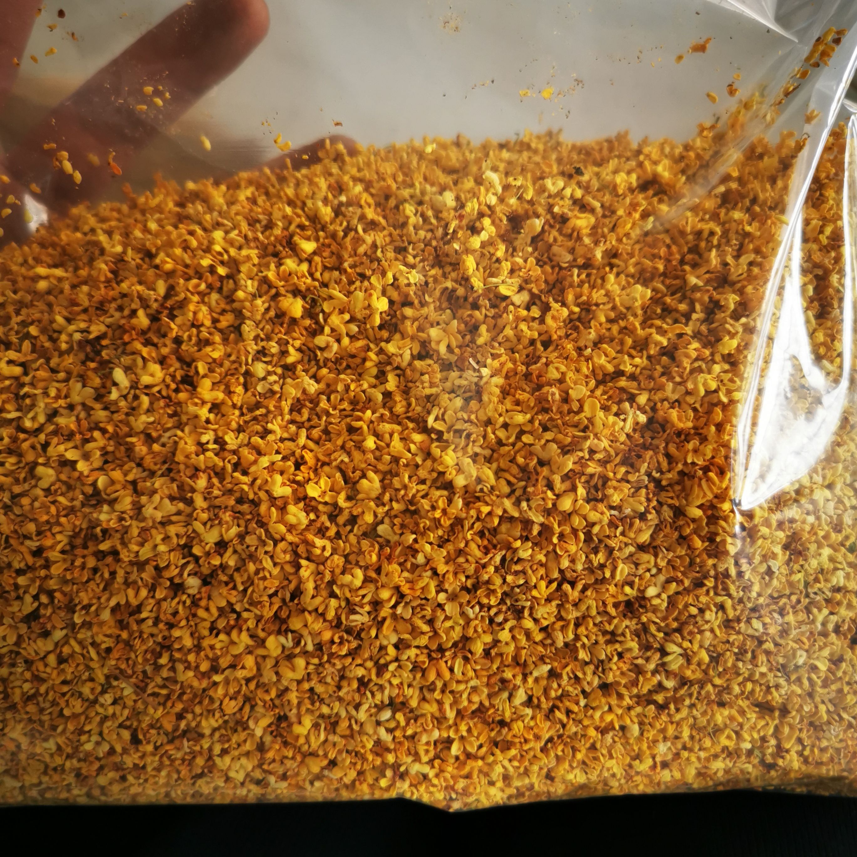 源头厂家桂林无硫桂花干 桂花瓣 干桂花 桂花茶色选人工精选