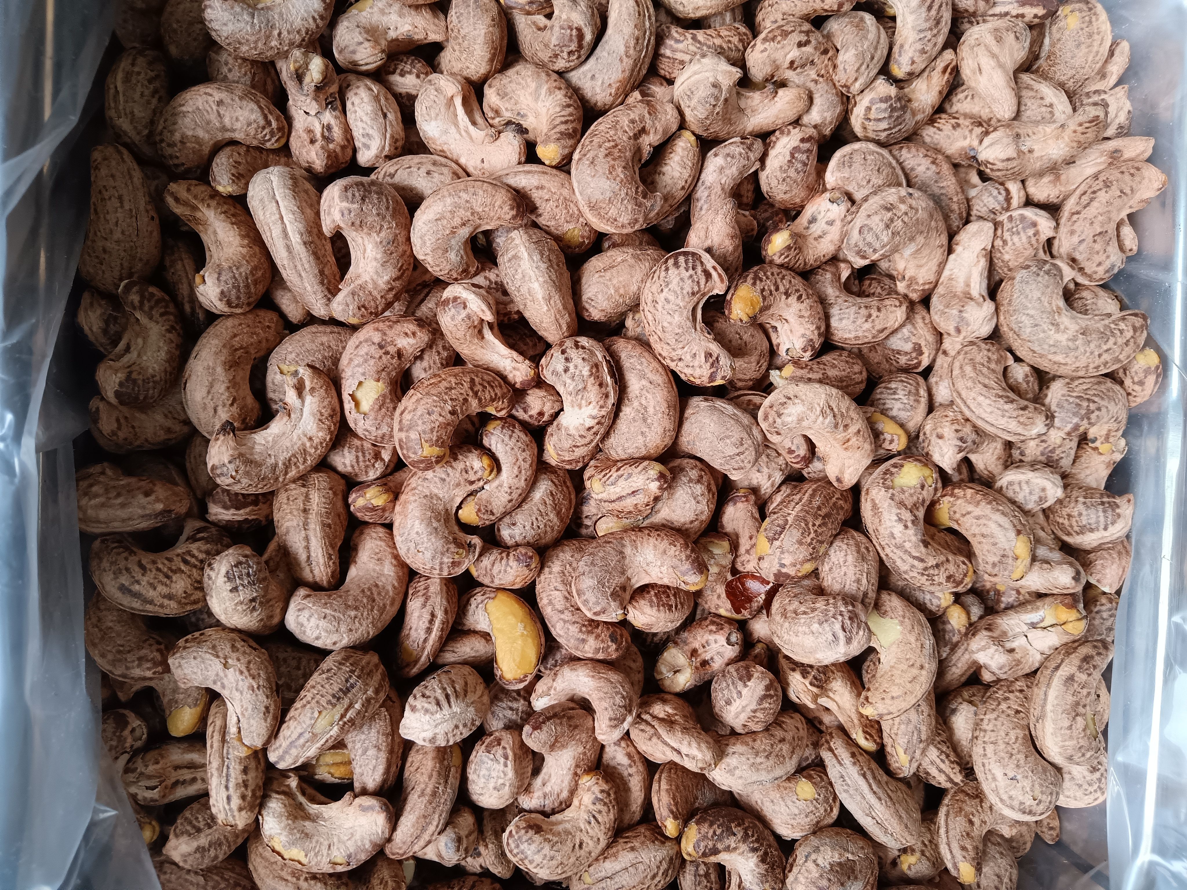 越南腰果仁炭烧烘烤盐焗原味带衣紫衣带皮每日坚果炒货一件代发