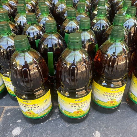 南昌纯小榨菜籽油 食堂超市油菜籽油 非转基因浓香菜籽油