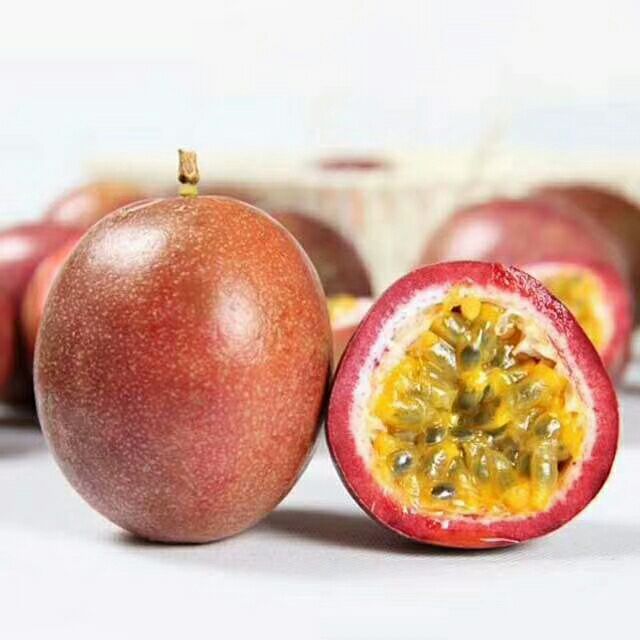  广西百香果新鲜现摘10斤中果精装西番莲鸡蛋果酸甜多汁热带水果