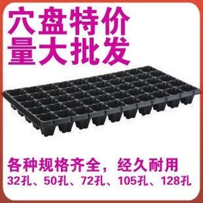 沭阳县育苗袋/育苗杯/容器袋  正品穴盘育苗盘全新PVC穴盘托盘育苗盒器草莓多肉苗木育苗盘托