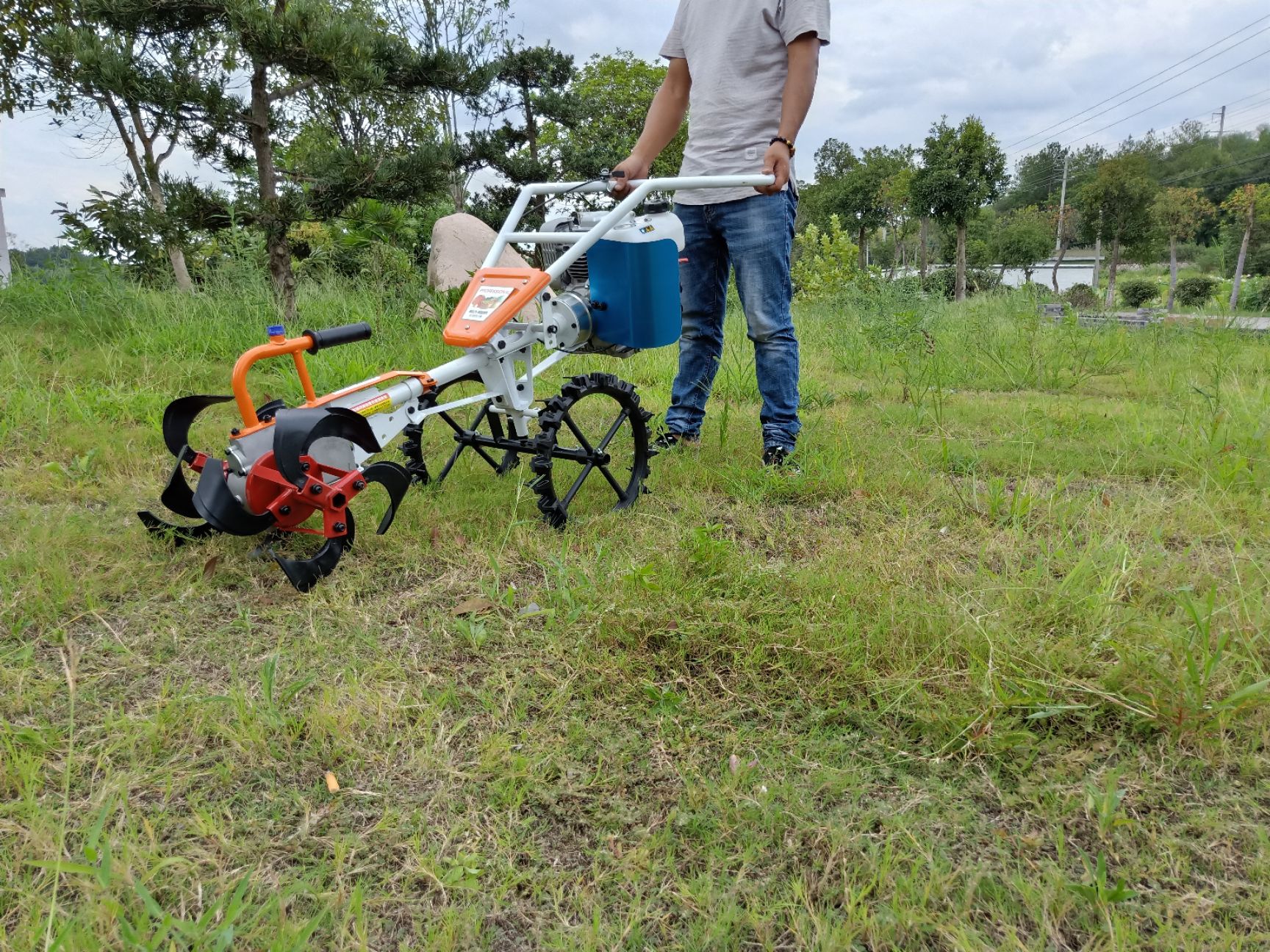 开沟起垄机 新款宗申开沟机旱地山地微耕机松土除草机