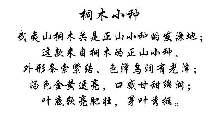 武夷山桐木关花香野茶2025年正山小种红茶丰收节大促明星产品