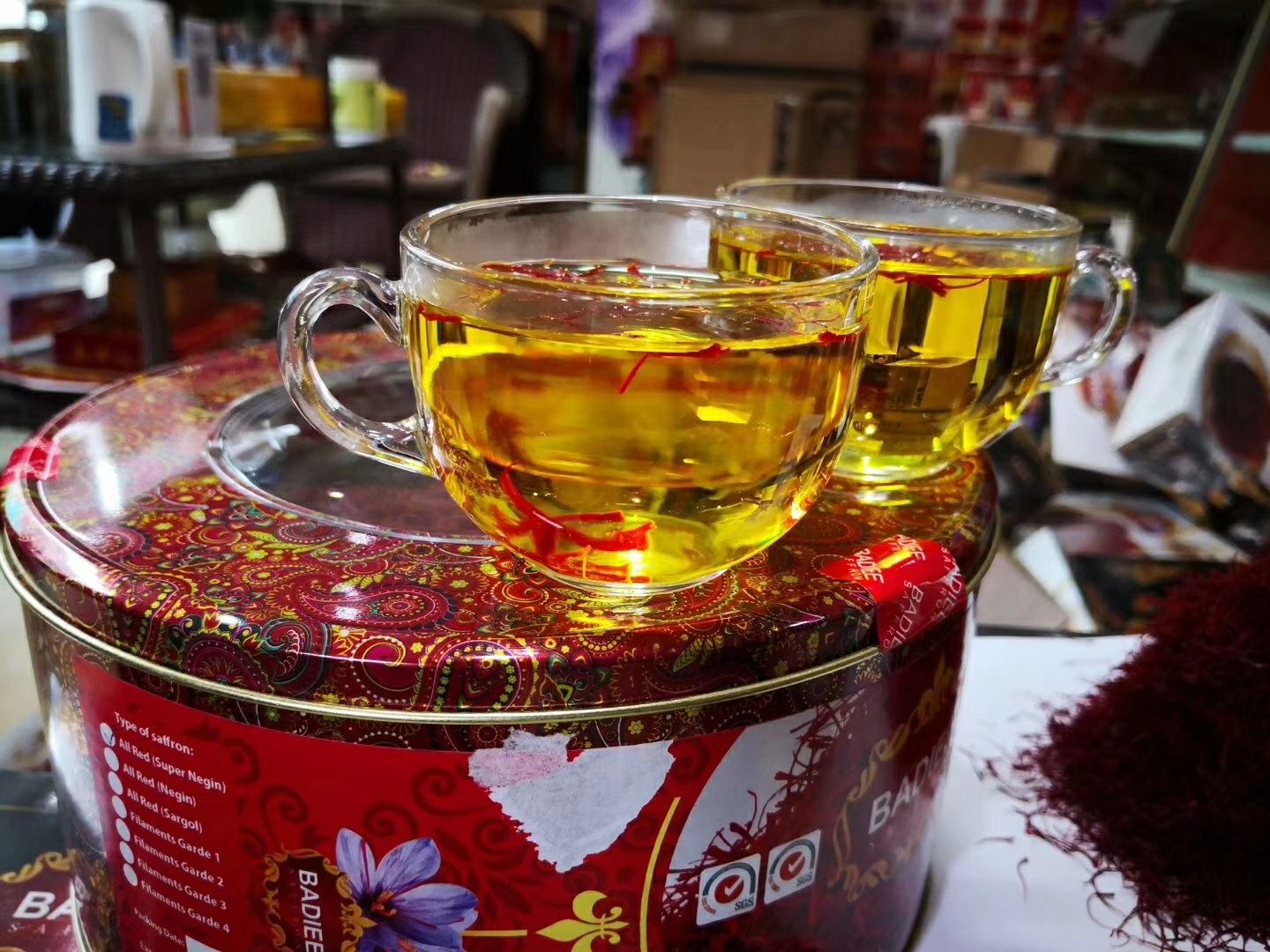藏红花 西藏藏红花番红花批发土豪金瓶10克装5克装