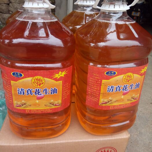 沂水县农家小炸花生油 