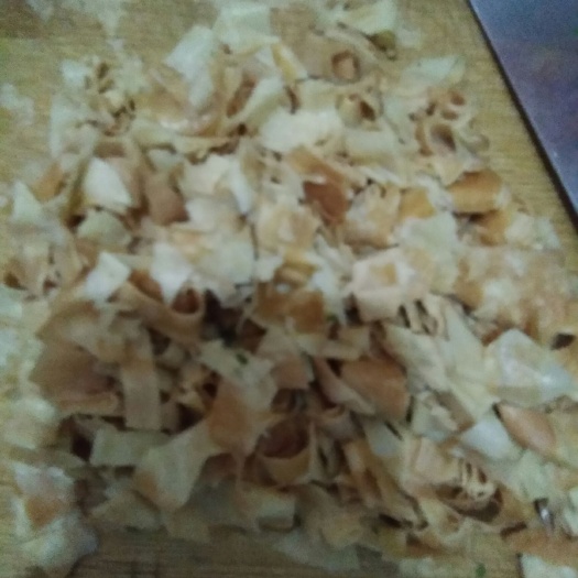 宣城豆皮结  又叫豆浆锅巴