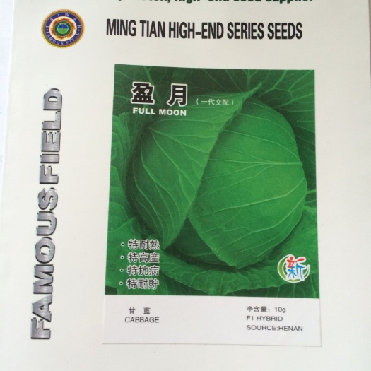 郑州绿甘蓝种子 扁包菜甘蓝是属扁圆球形，耐裂，结球紧实