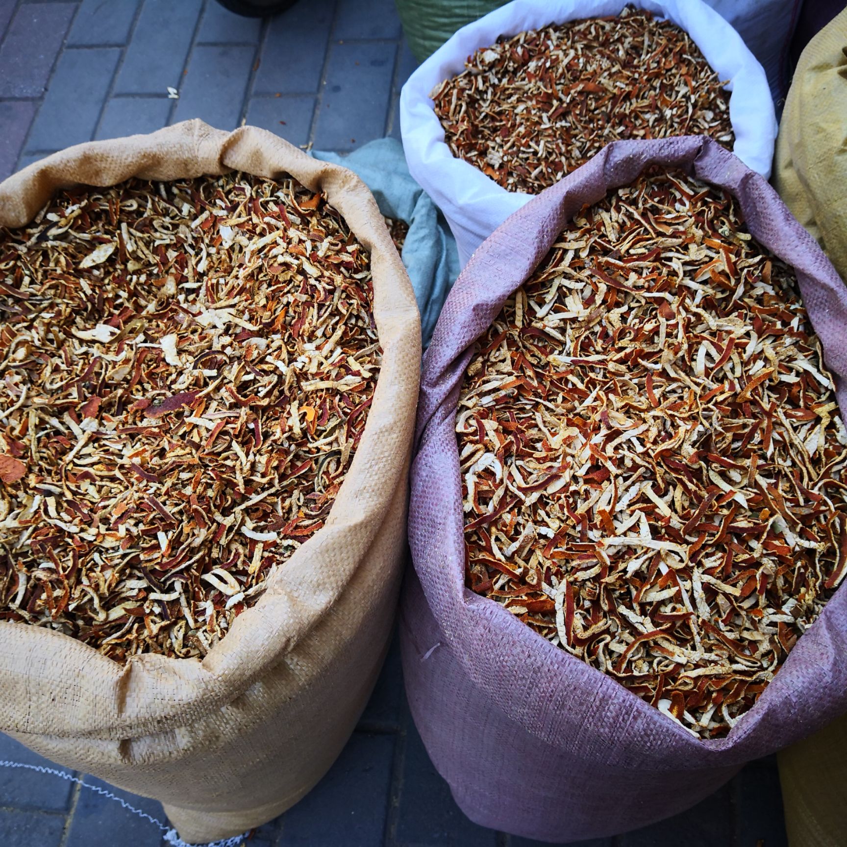 陈皮  干货 丝状