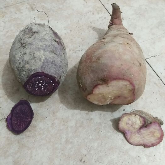 龙岩花心薯 红皮 3两~6两 