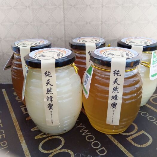 江阴市土蜂蜜 玻璃瓶装 98% 2年
