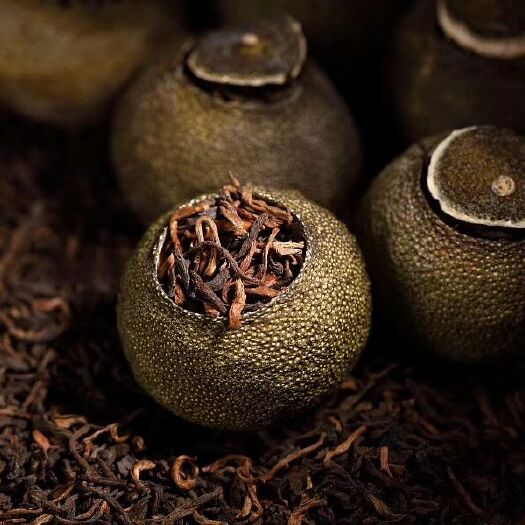 江门 生晒小青柑普洱茶  陈皮普洱茶  非桔普洱茶