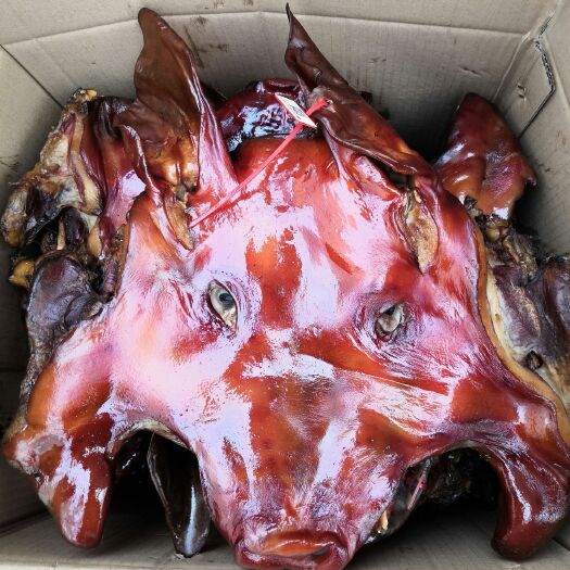 鄱阳县腊猪头肉 散装 