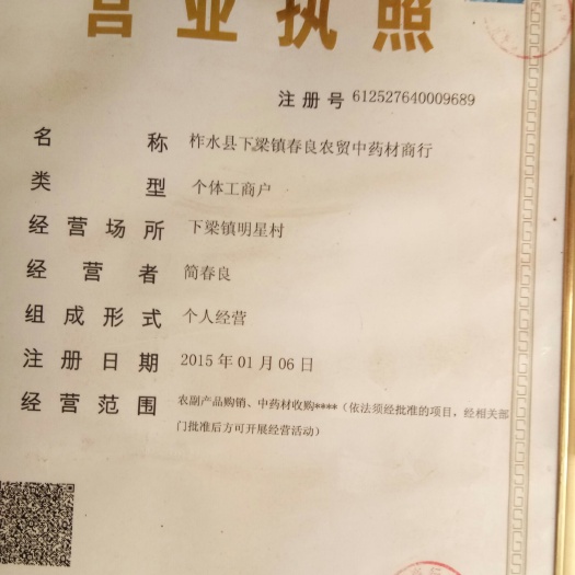 柞水县苍术