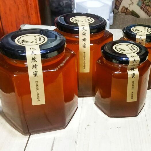 陇南土蜂蜜 玻璃瓶装  1年 