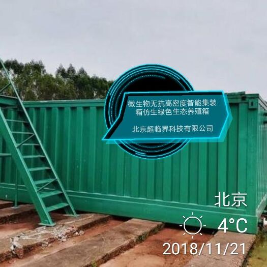 张家口育苗温室大棚  高密度仿生水产养殖箱