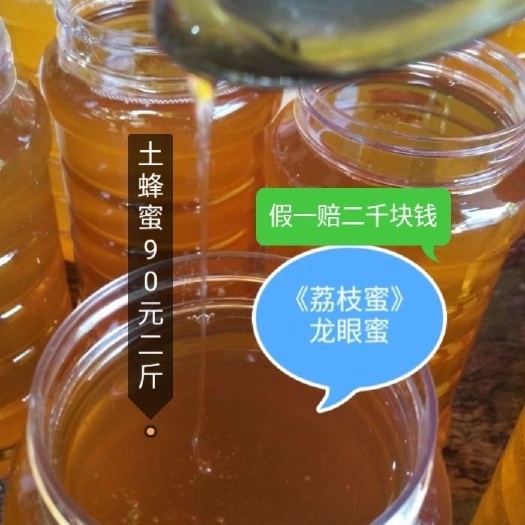 普宁市 土蜂蜜，蜜蜂都是山上抓回来家里养的，都是野生土蜂，质量保证高