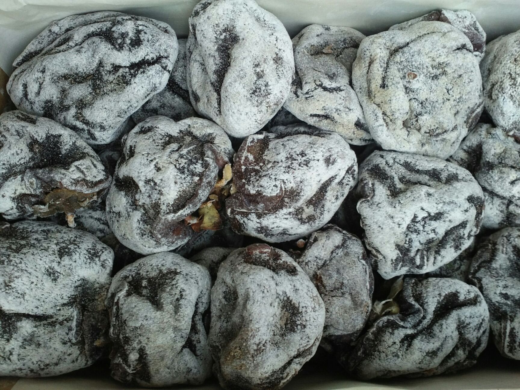 圆柿饼  柿霜饼