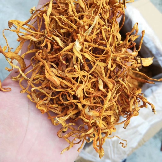 长沙县 虫草花干货孢子头天然无硫特级正品野生蛹虫草煲汤250克包邮