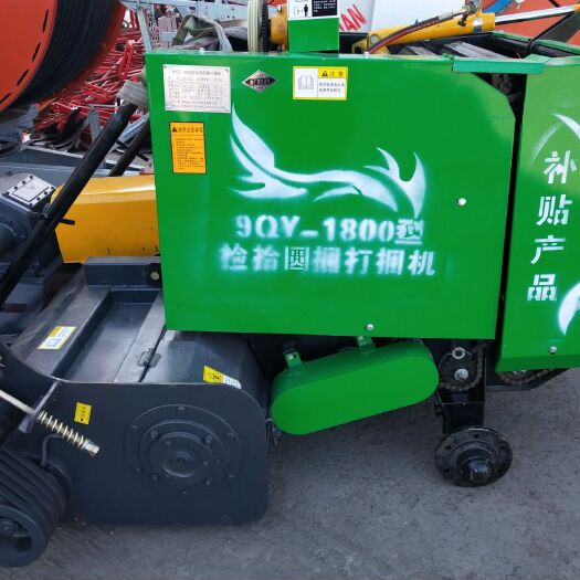 宁津县粉碎打捆机 秸秆回收 破碎捡拾打捆机