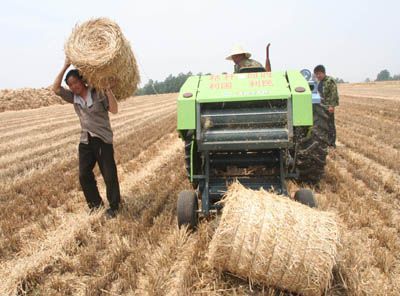 捡拾打捆机  捡拾稻草小麦秸秆