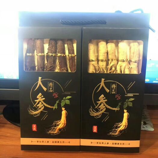 抚松县园参 小黑盒套装