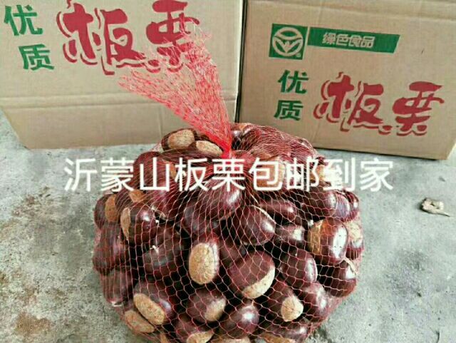 蒙阴县沂蒙板栗 一级 中粒 