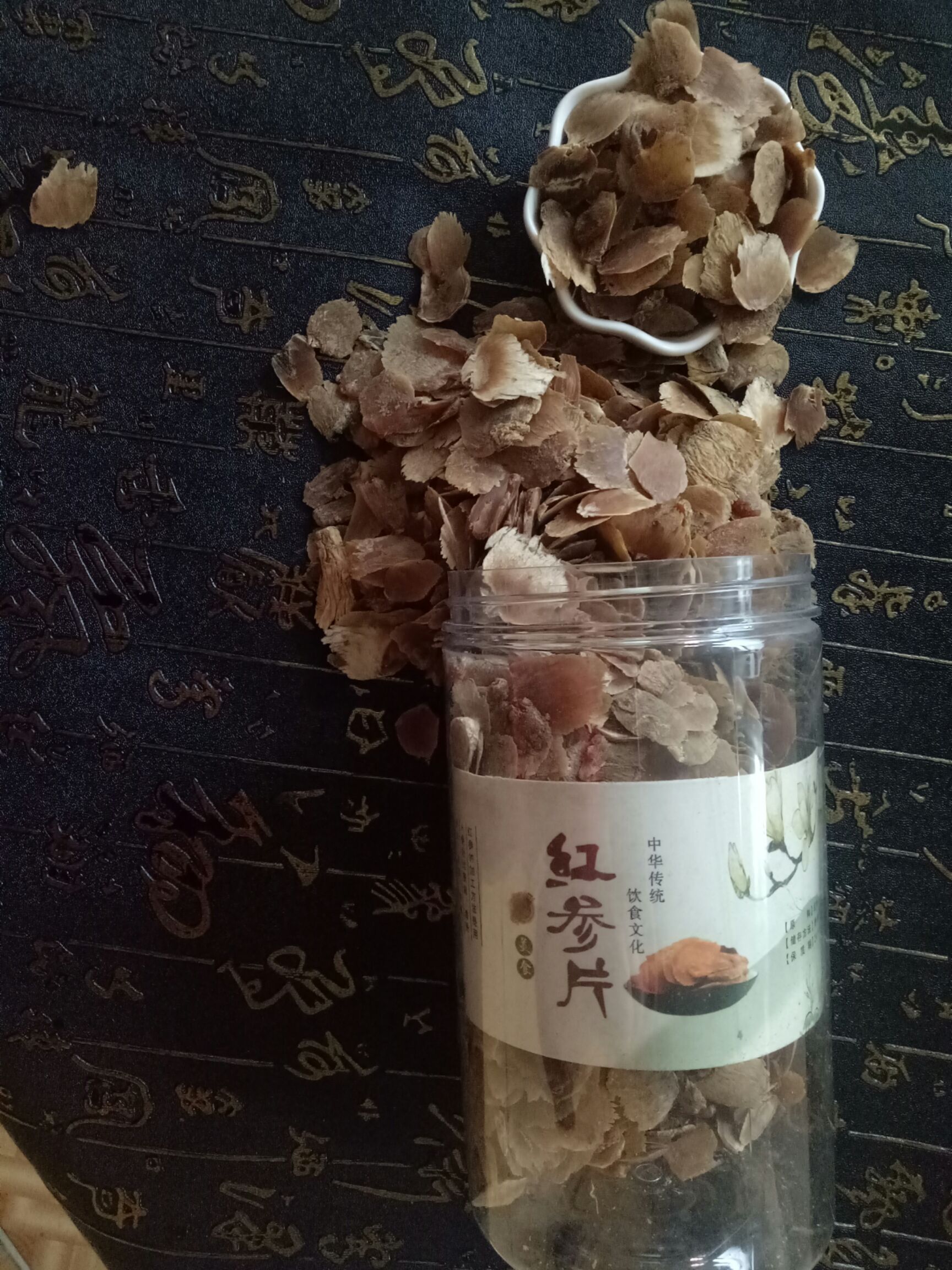 红参 片 瓶装 