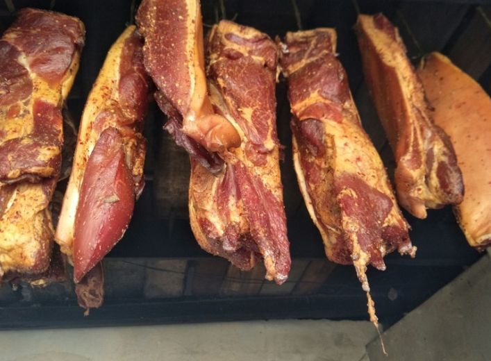 石门县农家柴熏腊肉 12-18个月